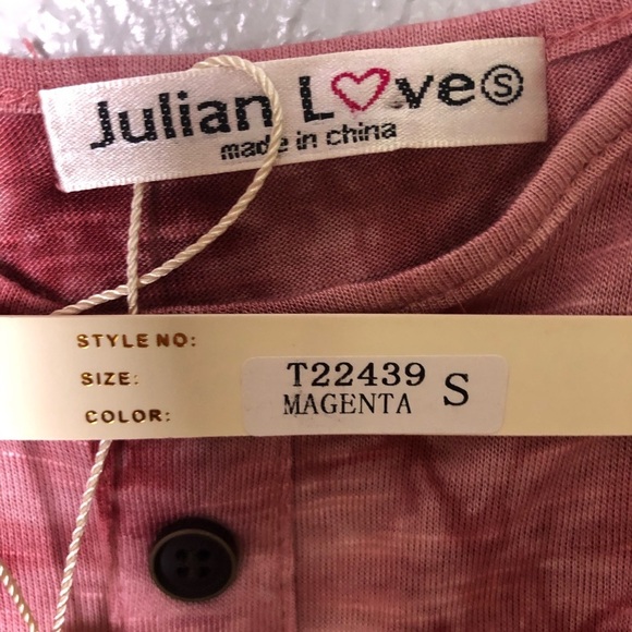 Julian Love Tie Dye Flowy Tank Top Small - Picture 4 of 5